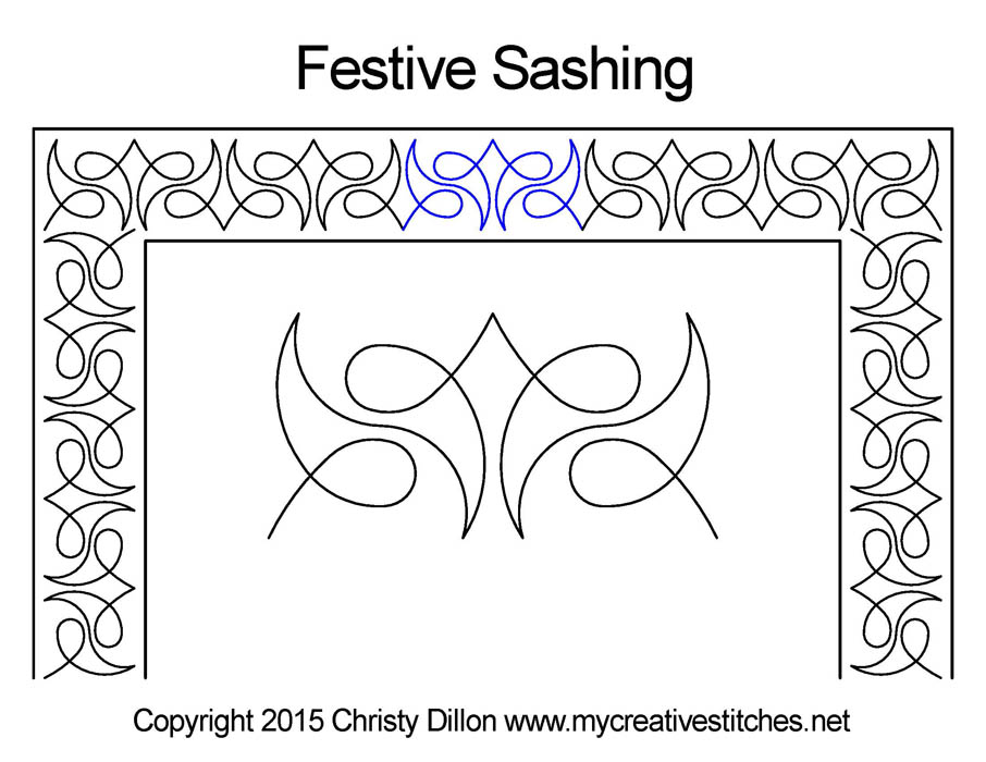 Festive Sashing