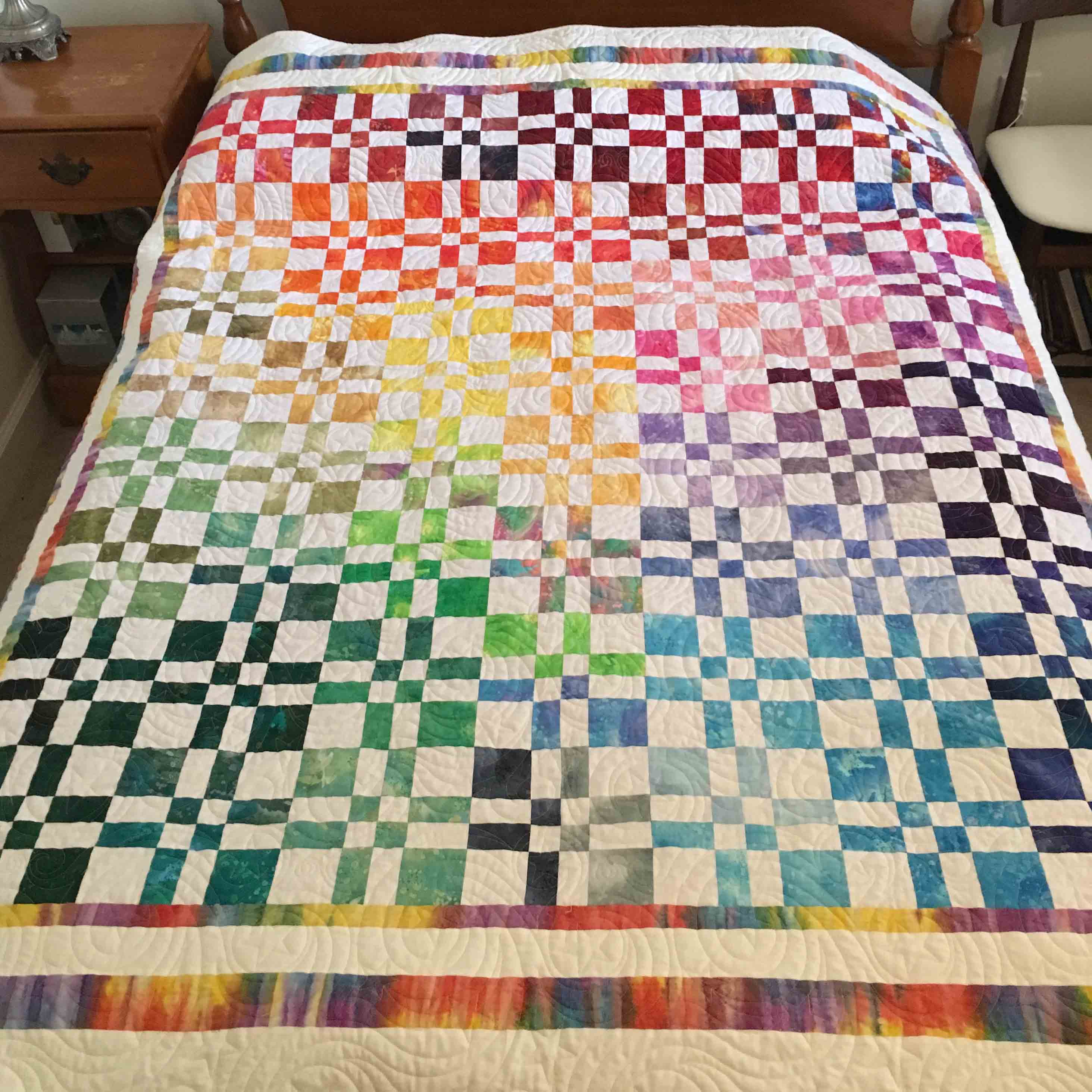 A Quilt From Our Studio Ellys Disappearing Four Patch Missouri Star